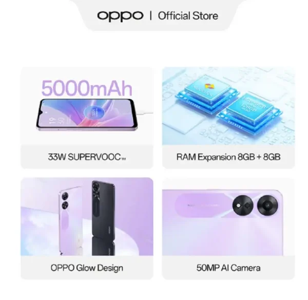 OPPO A78 5G 8GB/128GB