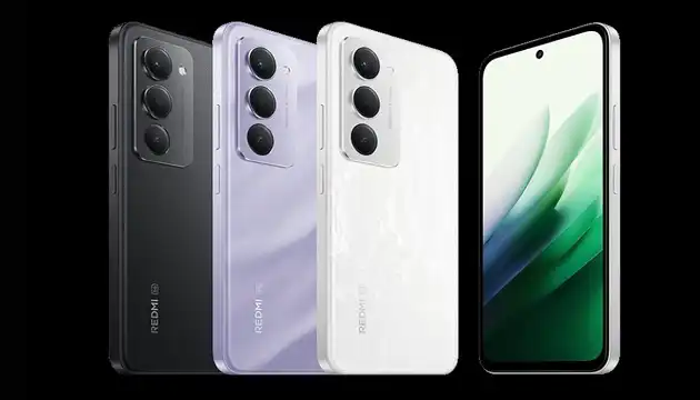 Tampang HP Redmi 15R yang merupakan hasil rebrand dari Redmi 15 5G. Spesifikasi yang diusung ponsel ini sama, meliputi layar berukuran 6,9 inci, refresh rate 144 Hz, chipset Qualcomm Snapdragon 6s Gen 3, hingga sistem operasi HyperOS 2.(X/TechnicalShaan)