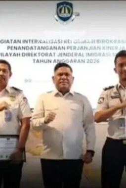 Kinerja Reformasi Birokrasi Gemilang, Imigrasi Belawan Sabet Penghargaan dari Kanwil Ditjen Imigrasi Sumut