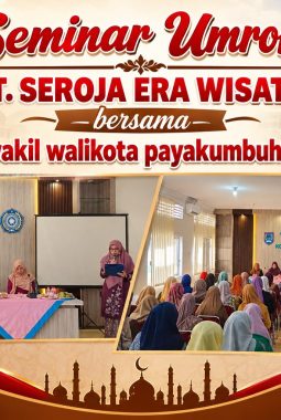 Gelar Seminar Umrah Bersama Istri Wakil Wali Kota Payakumbuh dan GOW
