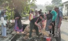 Semangat Gotong Royong Menguat, Pemdes Beluk dan Warga Kalitengah Bersihkan Lingkungan