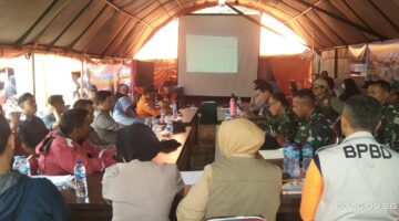 Rapat Lintas Instansi, Penanganan dan Pemulihan Galodo Arosuka Dipercepat.
