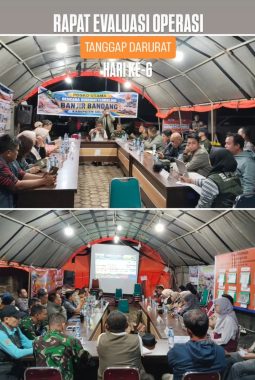 Rapat Evaluasi Malam Hari, Pemkab Solok Susun Strategi Percepatan Pemulihan Arosuka.
