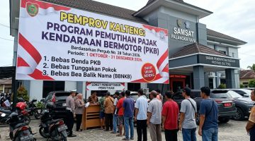 Pemprov Kalteng Terbitkan Pergub Pemutihan Pajak Kendaraan: Bebaskan Denda, Tunggakan Pokok, dan Biaya Balik Nama hingga Akhir Tahun