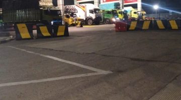 Diduga Ada Praktik “Helikopter” BBM Bersubsidi di SPBU Rest Area KM 43 Tol Jakarta-Merak, Antrean Truk Mengular Hingga Bahu Jalan