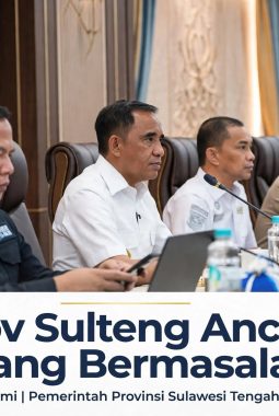 Gubernur Sulteng Anwar Hafid, Tegas : Pengawasan Tambang di Palu Diperketat, Pelanggaran Siap Dihentikan Sementara