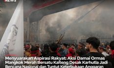 Menyuarakan Aspirasi Rakyat: Aksi Damai Ormas Mangkok Merah Bersatu Kalteng Desak Karhutla Jadi Bencana Nasional, Kecewa Gubernur dan Sekda Tak Berani Menemui Massa
