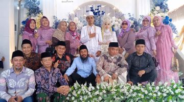 Alumni SMANSA 88 Kompak Hadir Meriahkan Resepsi Putra dan Putri Dari Dua Anggota Alumni