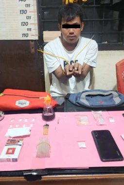 Ringkus Satu Orang Tersangaka, Sat Narkoba Polres Payakumbuh Sita Sembilan Paket Sabu Siap Edar