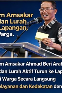 “Jangan Tunggu Warga Datang, Kita yang Harus Hadir di Tengah Mereka” — Wali Kota Batam Amsakar Ahmad Minta Camat dan Lurah Turun Langsung ke Lapangan