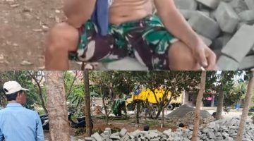 Diduga Proyek Siluman, Pengerjaan Paving Blok di Desa Babat Tanpa Papan RAB dan K3
