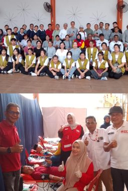 PMI Rohil Bersama Klenteng Kwan Te Tuah Gelar Aksi Donor Darah, Wujud Nyata Peduli Kemanusiaan