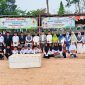 Ribuan para santri padati lapangan bola kaki desa kayu ara sakti
