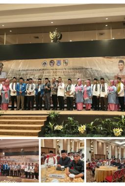 Hadiri Pelantikan Pengurus Gonjong Limo Pekanbaru, Pemda Lima Puluh Kota  Bawa 12 UMKM Promosikan Produk Unggulan