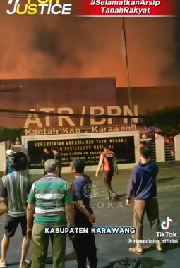 Kebakaran Kantor ATR/BPN Karawang Hanguskan Gudang Arsip, Publik Desak Pengusutan Tuntas
