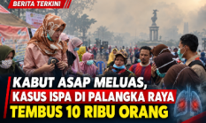 Kabut Asap Meluas, Kasus ISPA di Palangka Raya Tembus 10 Ribu Orang