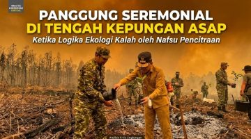 Panggung Seremonial di Tengah Kepungan Asap: Ketika Logika Ekologi Kalah oleh Nafsu Pencitraan