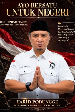FARID PONDUNGGE, AYO BERGANDENG TANGAN! Pemuda Petarung Bergerak untuk Bangsa