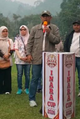 Lapangan Harimau Data Jadi Pusat Perhatian, Iskan Nofis Buka INARA Cup 2026.