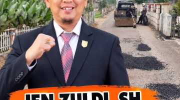 Respons Keluhan Warga, Jen Zuldi S.H. Hubungi Dinas PUPR Terkait Kerusakan Jalan di Padang Tiakar Mudiak