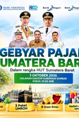 Gebyar Pajak Sumbar 2026 Bergema, Dirlantas Polda Sumbar: Taat Pajak, Tertib Lalu Lintas, Utamakan Keselamatan
