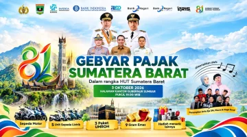 Gebyar Pajak Sumbar 2026 Bergema, Dirlantas Polda Sumbar: Taat Pajak, Tertib Lalu Lintas, Utamakan Keselamatan