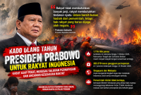 Foto Ilustrasi kebakaran hutan